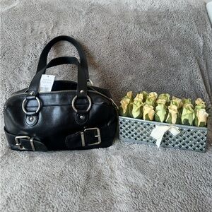 Banana republic Black Leather Handbag